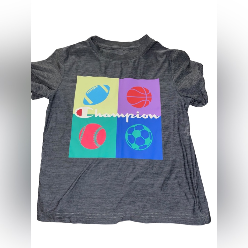 Champion Toddler Boy Short Sleeve Shirts size 5